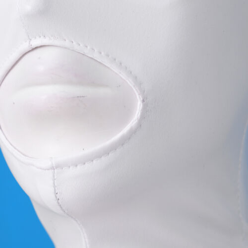 Unisex Blindfold Face Cover Cosplay Costume Zentai Hood Open Eye Mouth Headgear - Picture 70 of 170