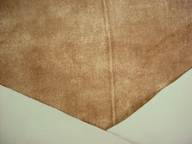 Tela de tapicería de terciopelo de pelo bajo Osborne & Little F6920 Orkney Sand 9-1/2 años Foto 4 de 4