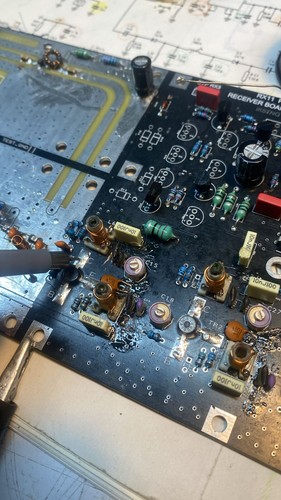 MI MARCONI 2955A to 2955R optional kit experiment board - Zdjęcie 9 z 9