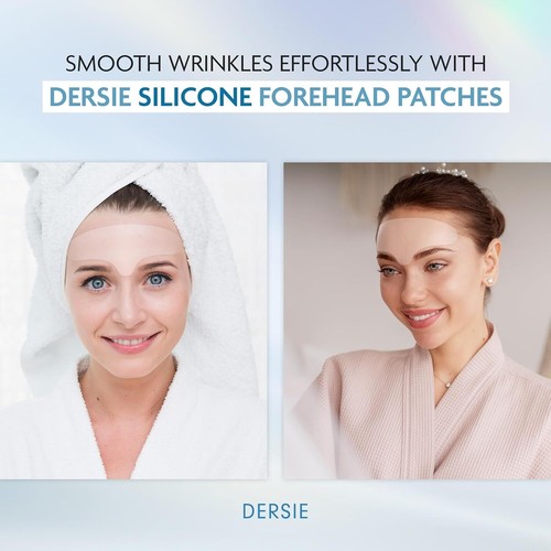 Dersie Silicone Forehead Wrinkle Patches Reusable Anti Wrinkle Pads for Wrinkles - Bild 3 von 8