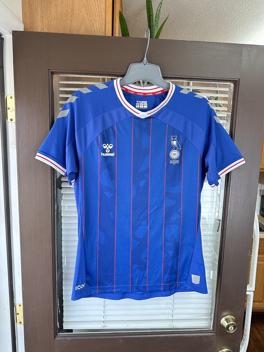 Authentic Oldham Athletic FC Home 2021/2022 Hummel Football Soccer