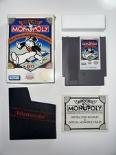 Monopoly (Nintendo NES, 1991) Complete CIB - Box, Manual, Sleeve EXCELLENT COND.