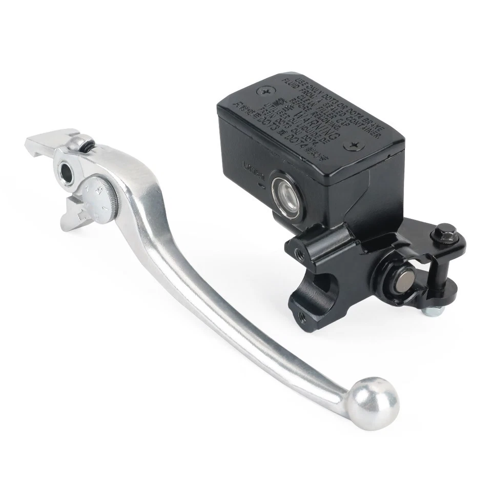 Cilindro maestro de freno delantero con palanca para Kawasaki ZRX1200 ZR1100 W800 7/8" Foto 3 de 4