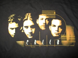creed band t shirt