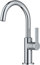 Sleek Chrome Oletto Single Handle Kitchen Bar Faucet - KPF-2822CH