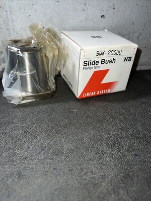 Linear System NB SWK20GUU Flange Bearing,Dia. 1.250 In,2.625 In,Sq