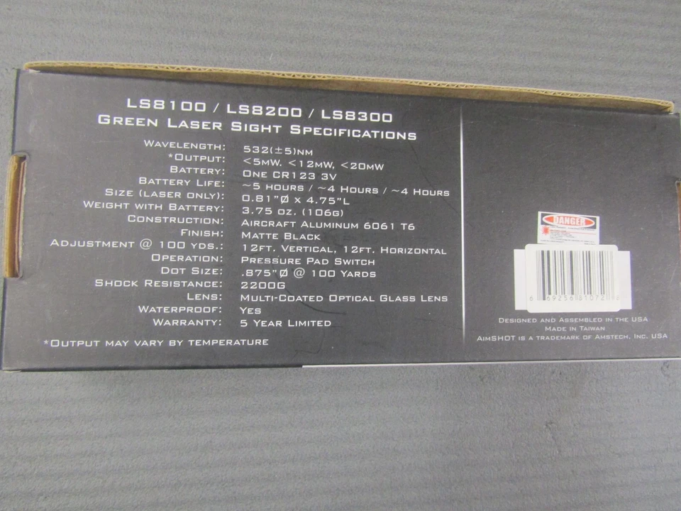 Aimshot Green Laser Light KT81072 For Rifles - Image 4 of 4