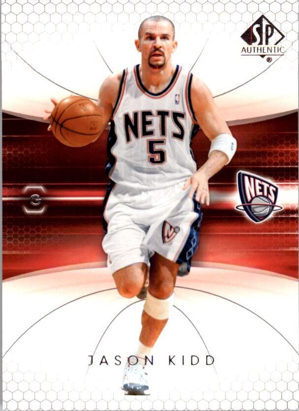 Jason Kidd-New Jersey Nets-2004-05 SP Authentic Basketball #53