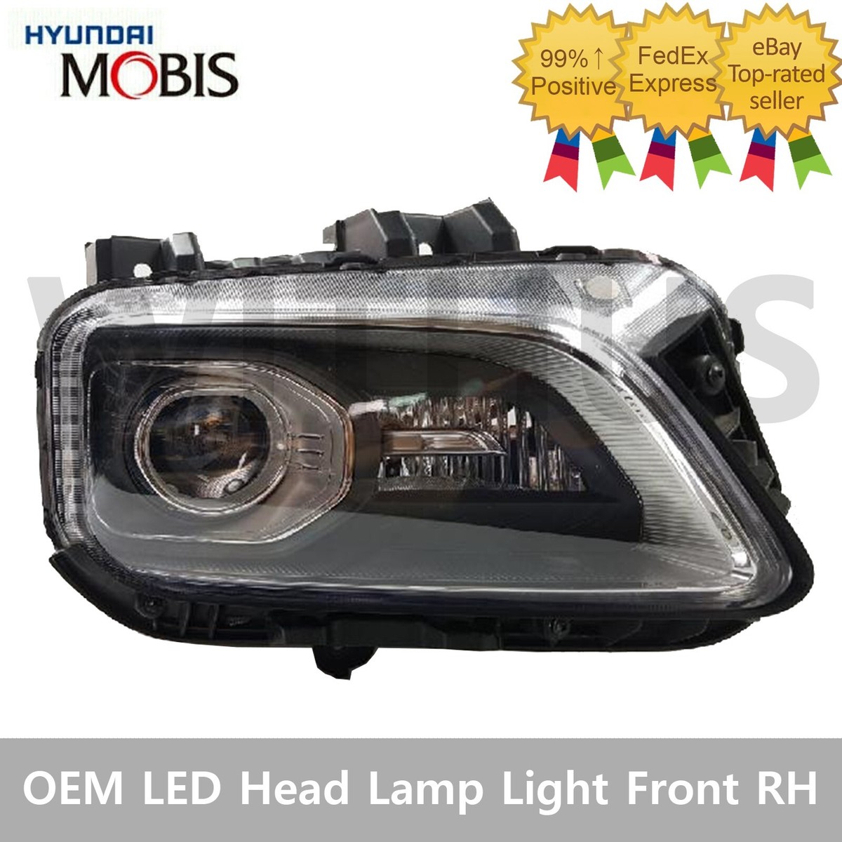 OEM 92102J9100 LED Head Lamp Light Front RH 1p For Hyundai Kona