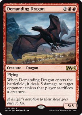 Demanding Dragon, M19