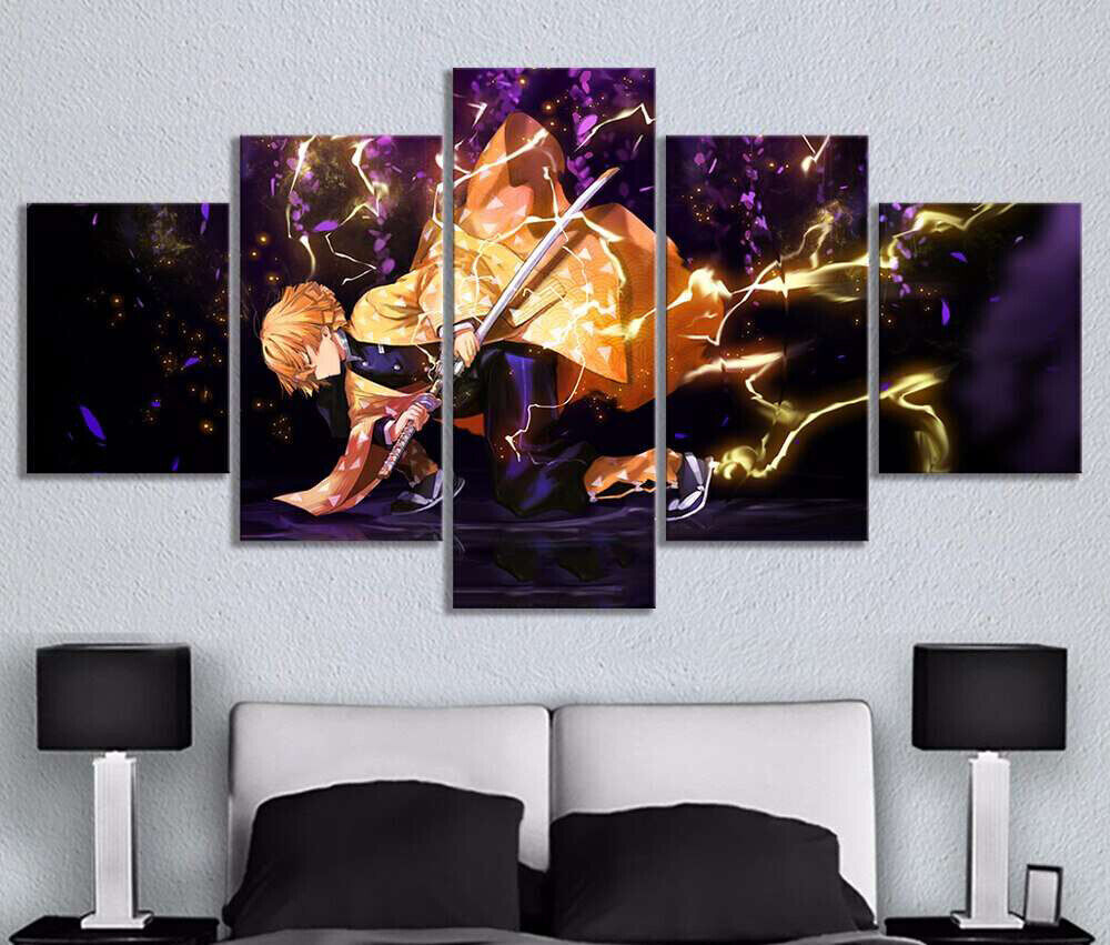 Demon Slayer Art Prints wall bedroom decor anime gift -  Portugal