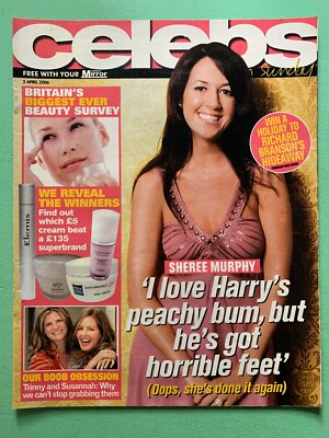 CELEBS mag 2-April-2006 SHEREE MURPHY Kris Marshall Ben Richards Trinny Susannah