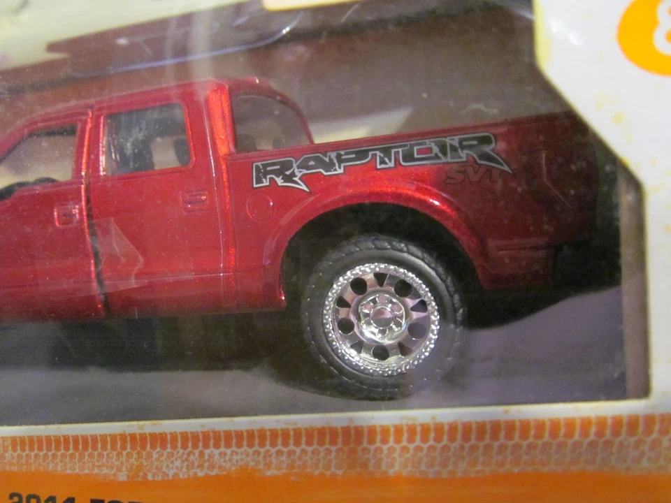 NIB Jada Just Trucks 2011 Ford F-150 SVT Raptor Red 24702 - Image 4 of 4