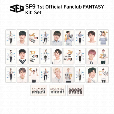 SF9 FANTASY 1期〜4期 メンバーシップキット SF9 1st Fan Club Fantasy Kit Official Photocard Clear Hidden
