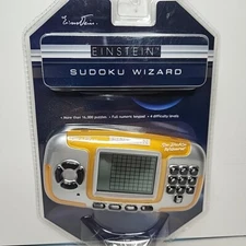 Einstein Excalibur Sudoku Wizard Handheld Game