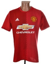 MANCHESTER UNITED 2016/2017 HOME FOOTBALL SHIRT JERSEY ADIDAS SIZE M