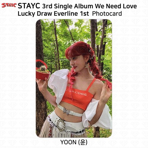 StayC 3rd Single Album We Need Love Photocard Lucky Draw Apple Everline Withmuu - Picture 41 of 95