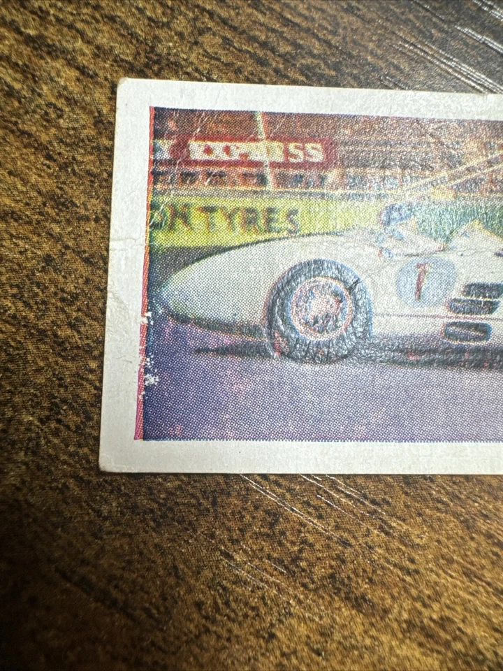 CADET-RECORD HOLDERS MOTOR RACING 1955-#02- JUAN MANUEL FANGIO ROOKIE CARD - Image 2 of 4