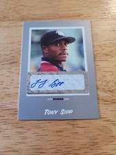 2004 Just Rookies Autographs Silver #77 Tony Sipp SN 20/200