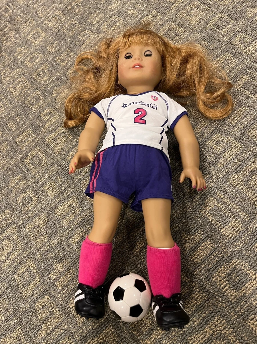 American girl sales doll soccer outfit