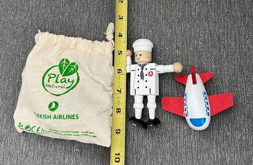 GIOCATTOLI IN LEGNO TURKISH AIRLINES ECONOMY CLASS da collezione - Foto 4 di 4