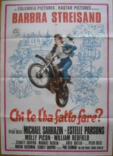 FOR PETE'S SAKE Italian 2F movie poster 39x55 BARBRA STREISAND 1974
