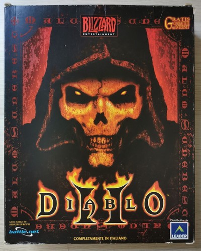 Diablo II PC Big Box 2000 Blizzard Leader Edizione Italiana