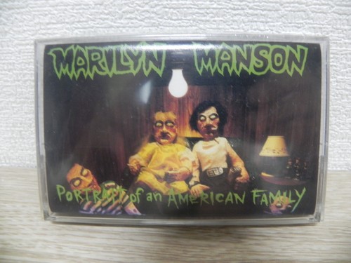 Marilyn Manson Portrait Of An American Family 1996 KOREA Cassette Tape / SEALED