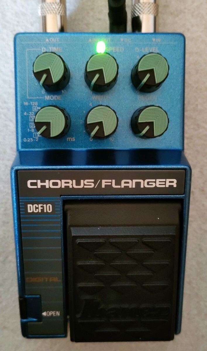 ギター Ibanez DCF10 Digital Chorus/Flanger Ibanez DCF10 Digital Chorus Flanger Guitar Effect Pedal
