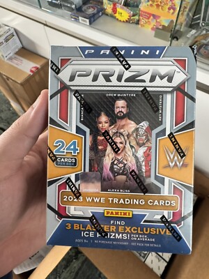 Topps WWE Wrestling Prizm Blaster Box 2023 Neu