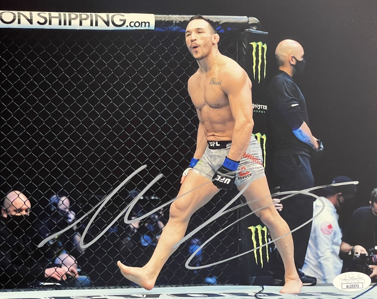 Michael “Iron” Chandler Signed Autographed UFC Fighter 8x10 Photo