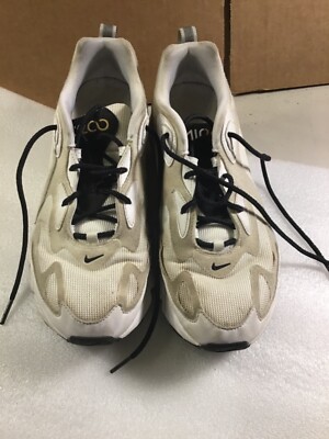 NIKE AIR INFINITY Women's Size 9.5, White, Black and Beige Very Good  Condition | eBay