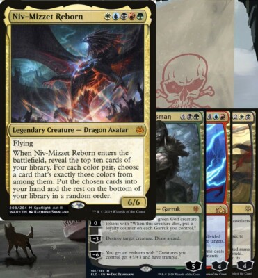 Niv-Mizzet Reborn PLANESWALKER Commander Deck EDH Magic MTG Ready-to-Play  Ajani | eBay