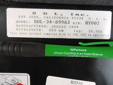 Used, SDL Inc, SDL-34-S9963, Laser Diode