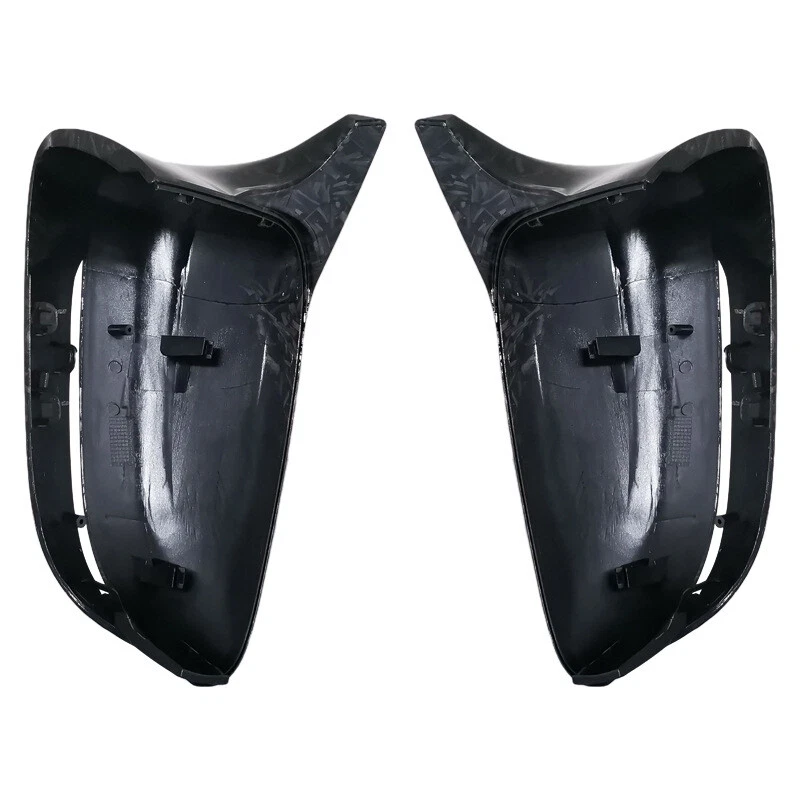 ABS Forged Carbon Fiber Mirror Cover Replacement for Bmw 5 6 7 Series G30 G11 - Image 4 of 4