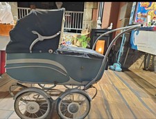 LANDAU POUPÉE EN tôle jouet Ancien Marque TRIANG Année 50 EUR 42,00 - FR