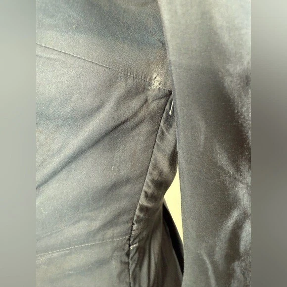 Abito camicia utility blu navy Tory Burch donna taglia 2 linea A