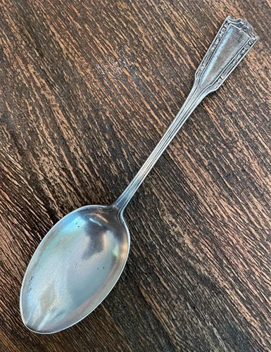 6 3/4" Sterling Silver Spoon Nathan Hale International Silver Co