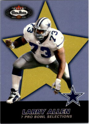 2002 Fleer Box Score #227 Larry Allen AP - NM-MT