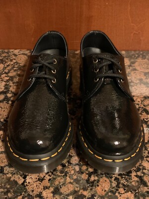 New! Womens US 6 DR. MARTENS 1461 BLACK PATENT LEATHER OXFORD