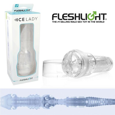 Ice Lady Crystal - Masturbator for Men in Superskin Masturbator Sex Toy