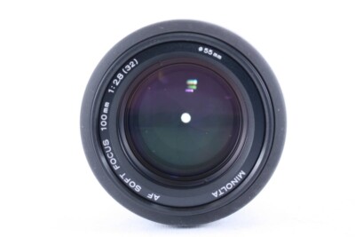 ミノルタ MINOLTA AF SOFT FOCUS 100mm F2.8 Minolta AF Soft Focus 100mm f/2.8 Lens, Fully Working, Part Number