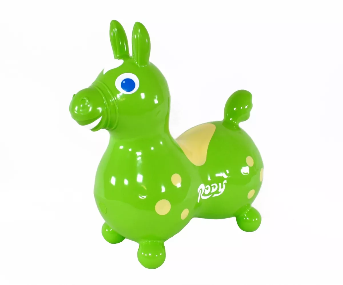 Gymnic Rody Horse Lime Green with Rocking Base 7004 8000 eBay