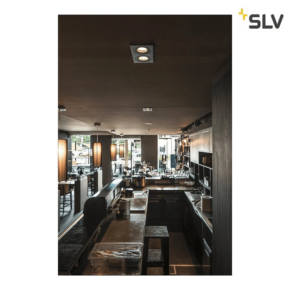 Einbaustrahler NEW TRIA 155 II, GU10 max. 50W, Schwarz - Bild 4 von 4