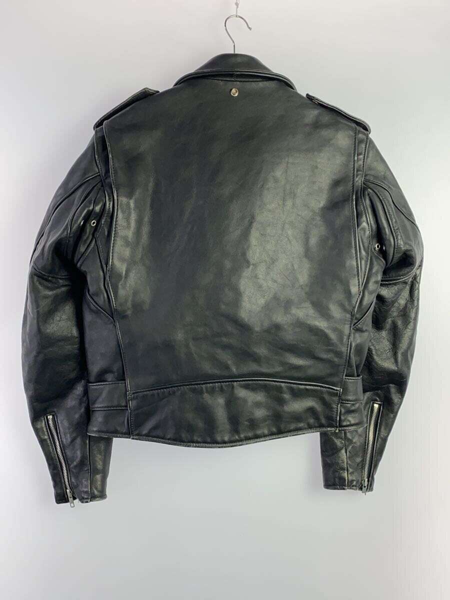 Schott 618 Perfecto Double Riders Leather Jacket black Size