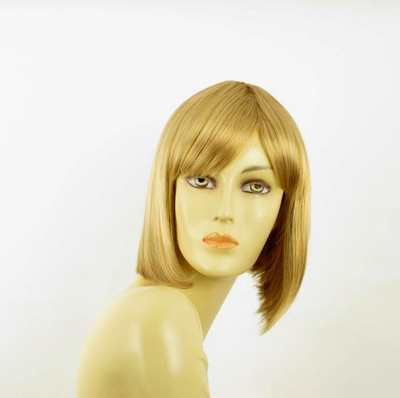 Perruque Courte Femme Blond Doré Clair - Synthétique - Bonnet Moyen - Style Court Et Moderne