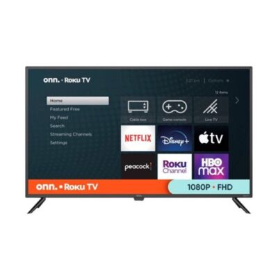 ONN 100069992 Class FHD 43'' 1080p LED Smart TV - Black