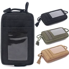 Tactical Small Pouch Mini Tool EDC Waist Belt Pouches Bag Utility Key Coin Purse