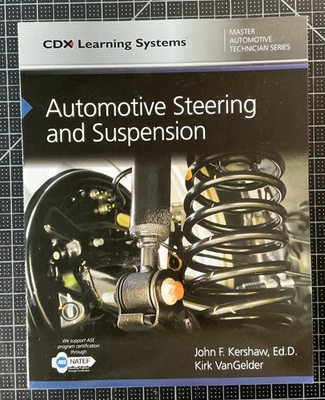 #ad Automotive Steering and Suspension Master Automotive Technician $65.00