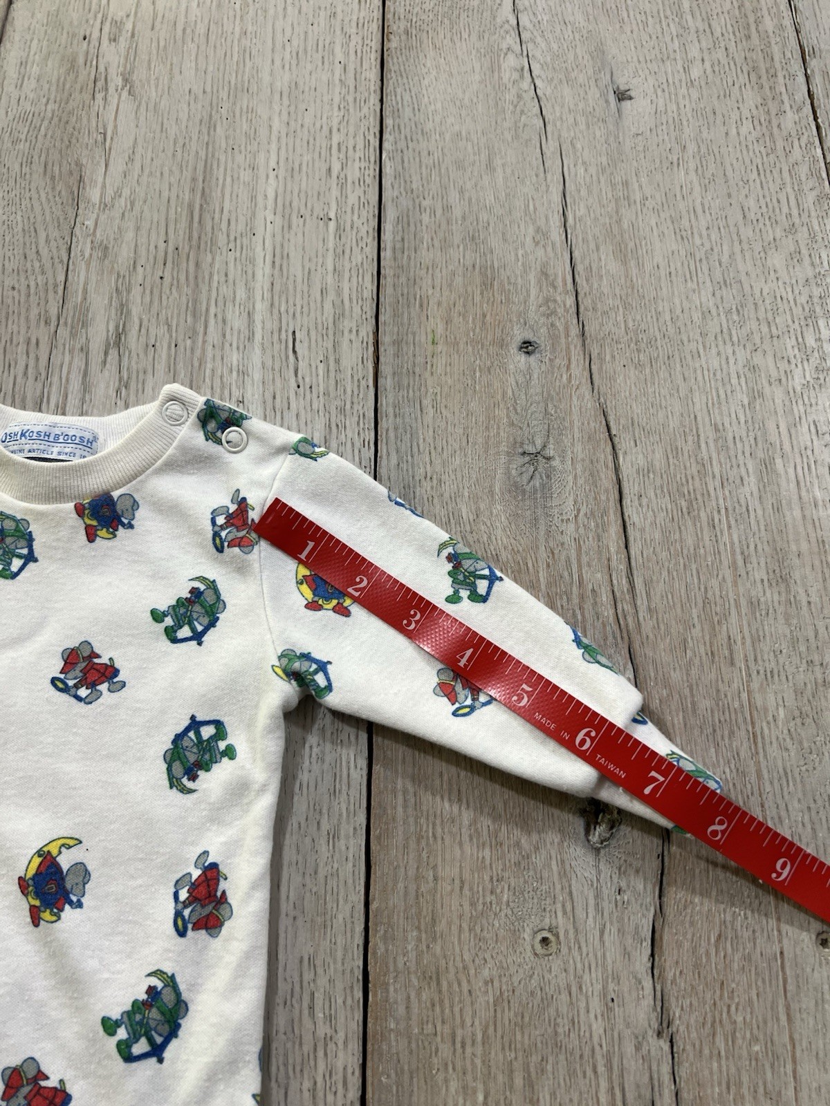 Vintage Oshkosh B’Gosh Fairytale Storybook Mice Overall Set Size 3-6 Months image 9